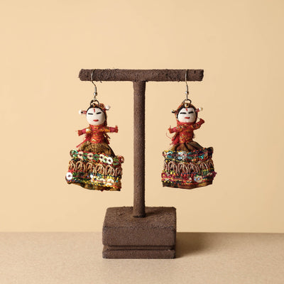 puppet handmade earrings