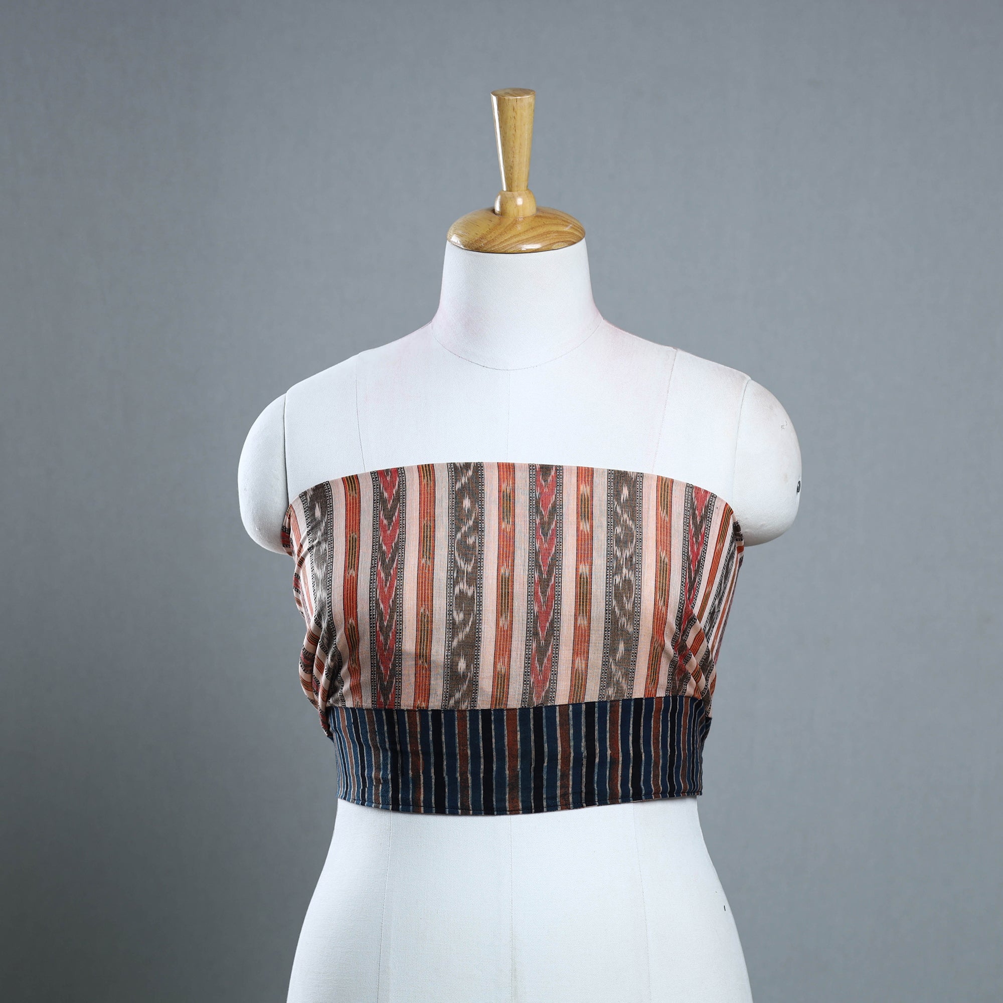 Buy Rangoli Cotton Sambalpuri Ikat Blouse Material Online