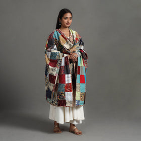 Multicolor - reversible cotton patchwork dupatta 05