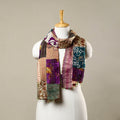 Multicolor - reversible patchwork silk bengal kantha stitch