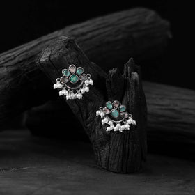 Multicolor - saanjh bela bloom oxidised earrings