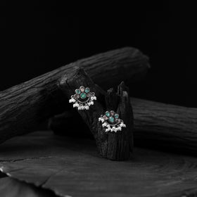 Multicolor - saanjh bela bloom oxidised earrings