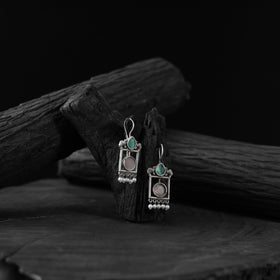 Multicolor - saanjh bela camel oxidised earrings