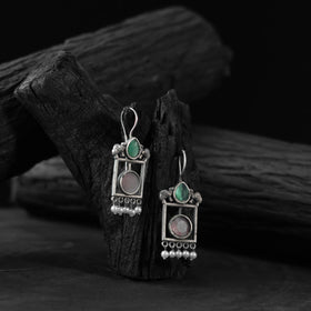 Multicolor - saanjh bela camel oxidised earrings