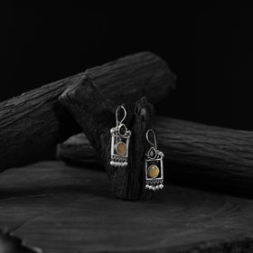 Multicolor - saanjh bela camel oxidised earrings