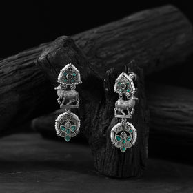 Multicolor - saanjh bela nandi oxidised earrings