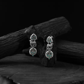 Multicolor - saanjh bela nandi oxidised earrings