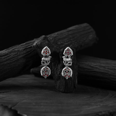 Multicolor - saanjh bela nandi oxidised earrings