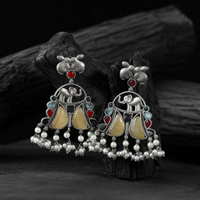 Multicolor - saanjh bela rabbit & elephant oxidised