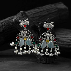 Multicolor - saanjh bela rabbit & elephant oxidised