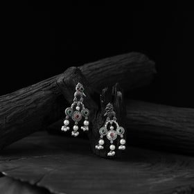 Multicolor - saanjh bela sparrow oxidised earrings