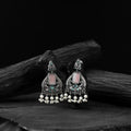 Multicolor - saanjh bela swan oxidised earrings
