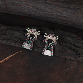 Saanjh Saaj Classic German Silver Necklace Set