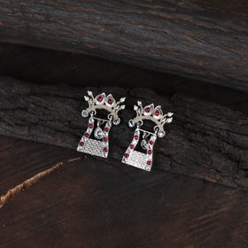 Saanjh Saaj Classic German Silver Necklace Set