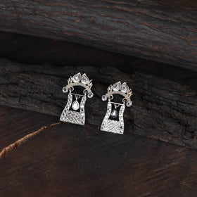 Multicolor - saanjh saaj classic german silver necklace set