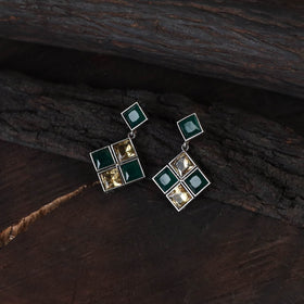 Saanjh Saaj Classic German Silver Necklace Set