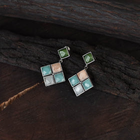 Saanjh Saaj Classic German Silver Necklace Set