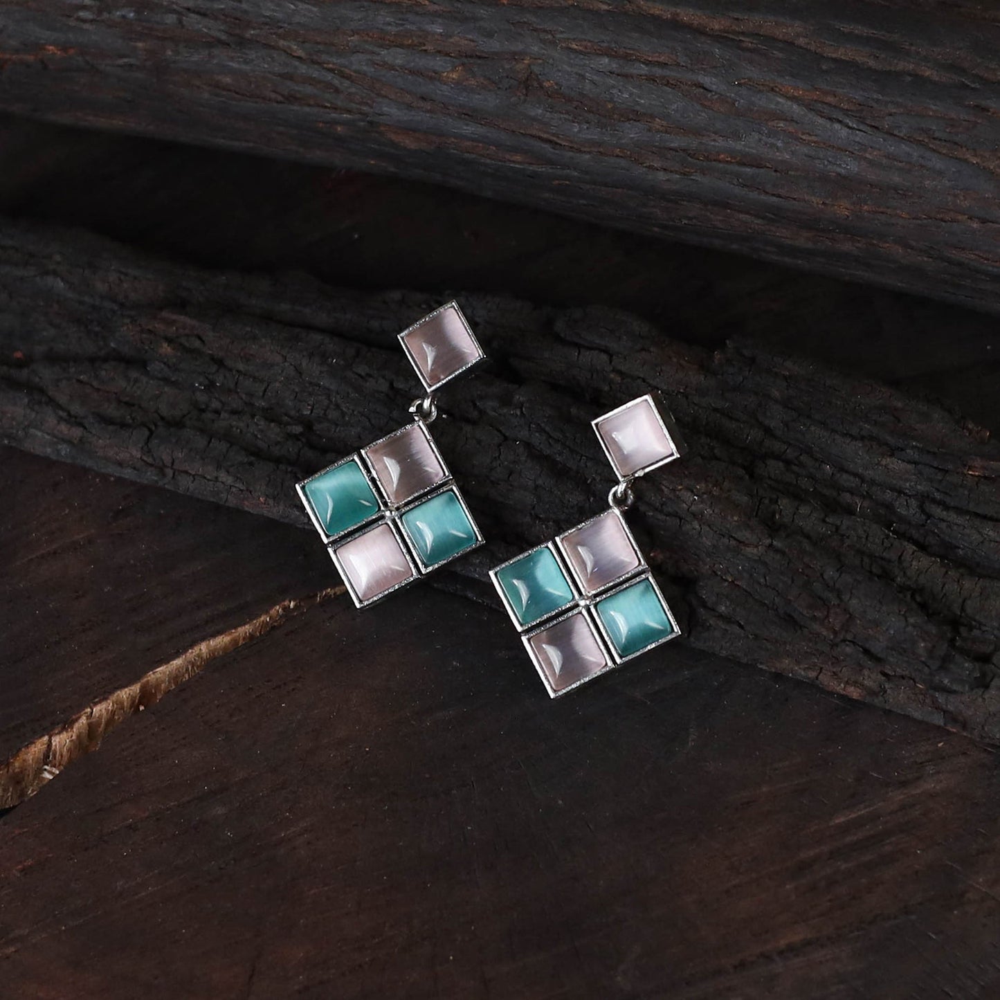 Saanjh Saaj Classic German Silver Necklace Set