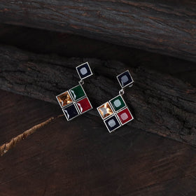 Saanjh Saaj Classic German Silver Necklace Set