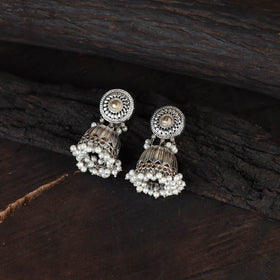 Saanjh Saaj Classic German Silver Necklace Set