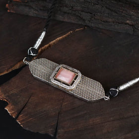 Saanjh Saaj Classic German Silver Necklace Set