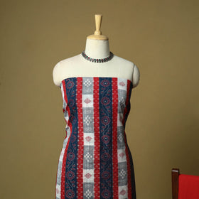 Sambalpuri ikat handloom cotton 3pc unstitched dress