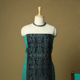 Sambalpuri ikat handloom cotton 3pc unstitched dress