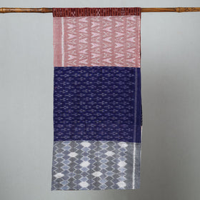  Sambalpuri Ikat Patchwork Cotton Stole Online at iTokri.com
