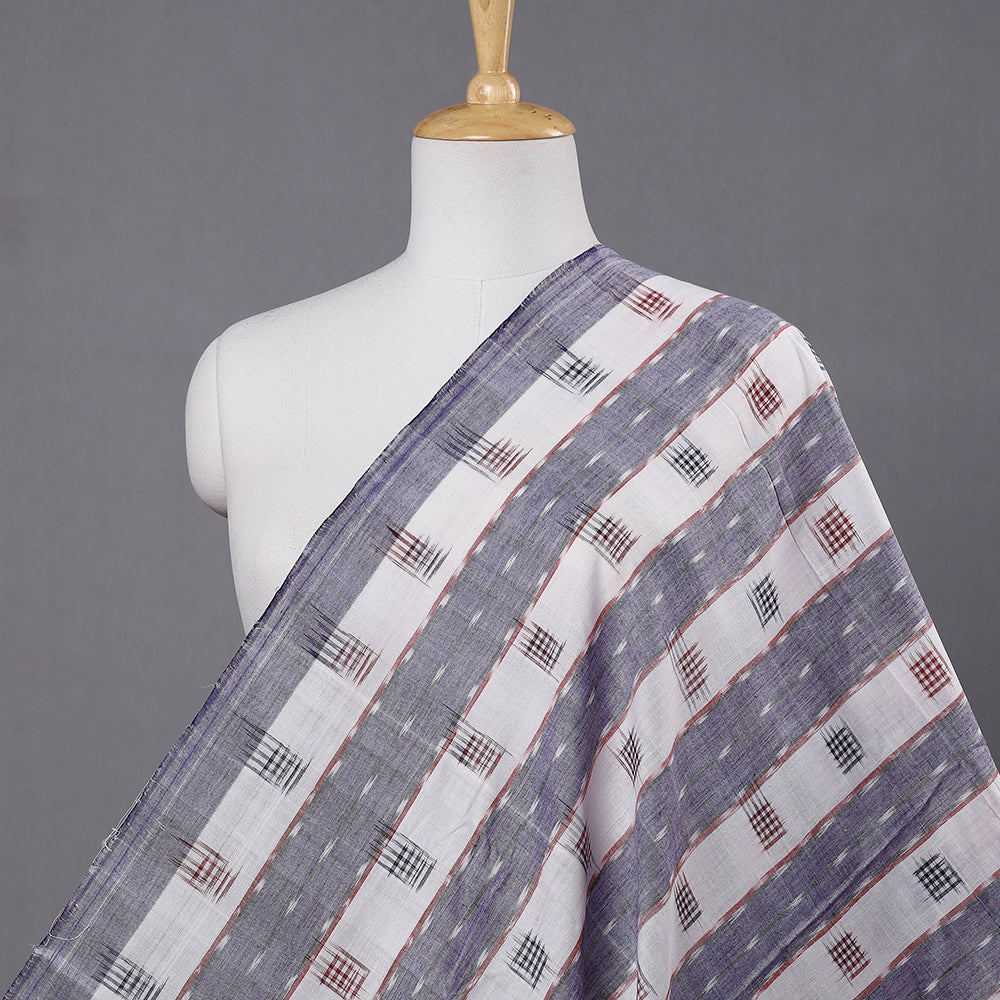 Multicolor - Sambalpuri Ikat Weave Handloom Cotton Fabric