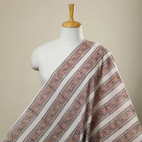  Multicolor Sanganeri Block Print Cotton Fabric