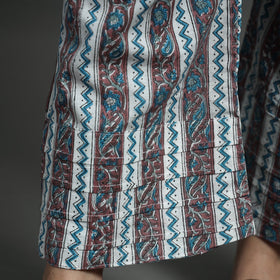 Buy Sanganeri Block Printed Cotton Elasticated Palazzo Online at iTokri.com