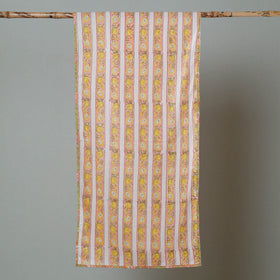  Sanganeri Block Printed Cotton Stole 05 Online at iTokri.com