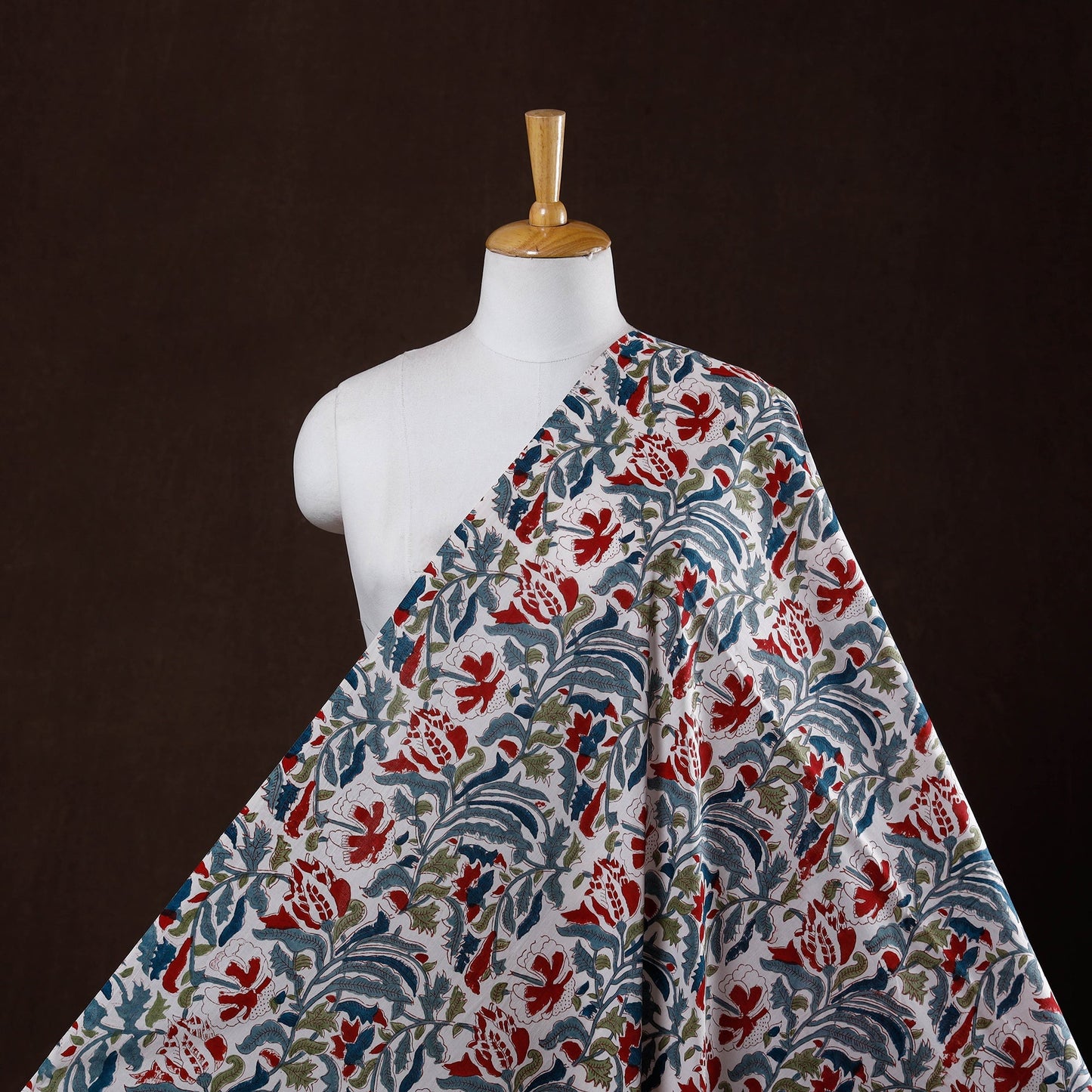 Sanganeri cotton fabric 18 - handcrafted