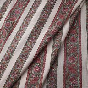 White - sanganeri cotton fabric 34 - handcrafted