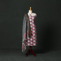 Sanganeri hand block print cotton 2pc unstitched dress