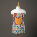 Multicolor - sanganeri patchwork unstitched kurta material