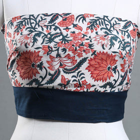 Buy Sanganeri Block Printed Cotton Blouse Piece 