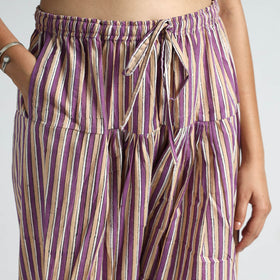 Multicolor - sanganeri printed cotton elasticated salwar 05