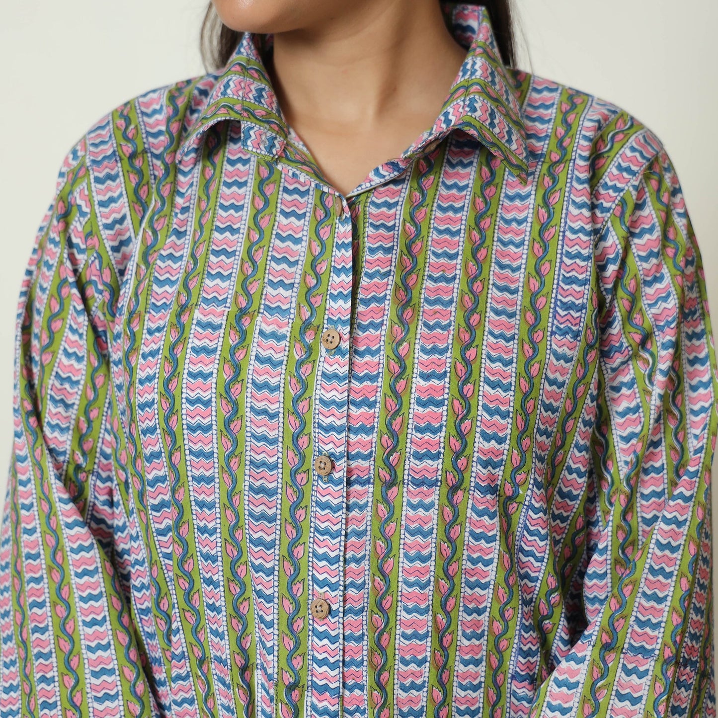 Buy Sanganeri Block Printed Cotton Night Suit Set 16 Online at iTokri.com