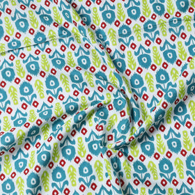  Sanganeri Block Printed Cotton Precut Fabric (1.9 meter) 41 