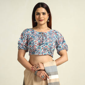Buy Sanganeri Block Printed Cotton Stitched Blouse 01 