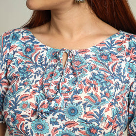 Buy Sanganeri Block Printed Cotton Stitched Blouse 01 