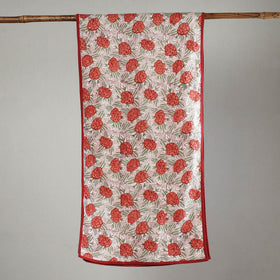  Sanganeri Block Printed Cotton Stole 08 