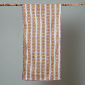 Buy Sanganeri Block Printed Cotton Stole 40 Online at iTokri.com