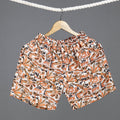 Multicolor - sanganeri printed cotton unisex boxer/shorts