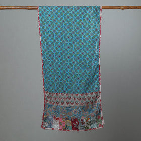 Buy Sanganeri Block Printed Patchwork Cotton Stole 23 Online at iTokri.com