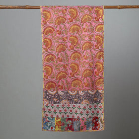 Buy Sanganeri Block Printed Patchwork Cotton Stole 27 Online at iTokri.com