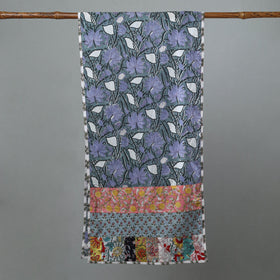  Sanganeri Block Printed Patchwork Cotton Stole 50 