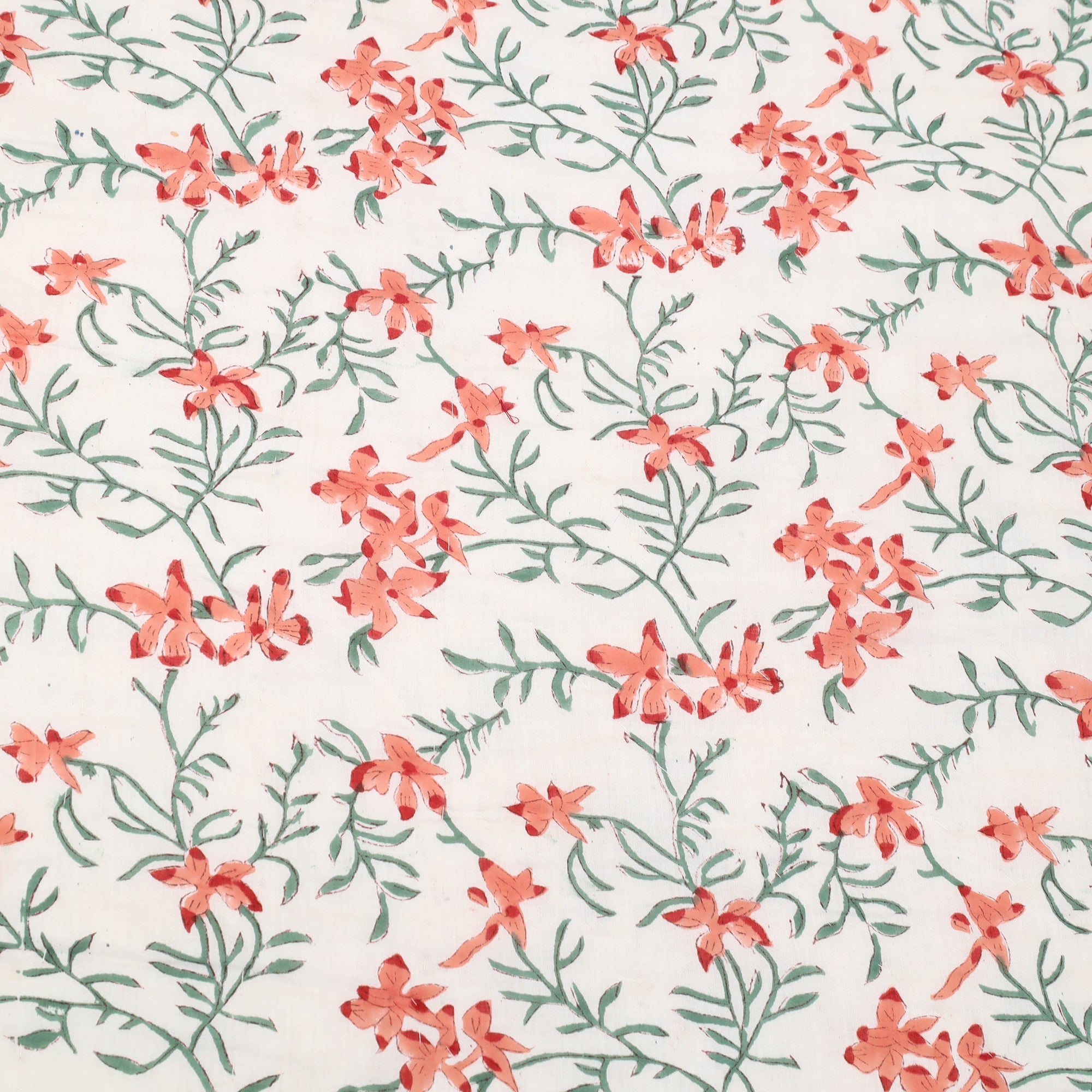  Sanganeri Reversible Double Soft Cotton Quilt/Blanket