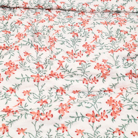  Sanganeri Reversible Double Soft Cotton Quilt/Blanket